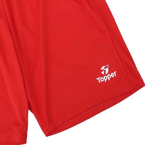 Calção Juvenil Topper Classic New Vermelho