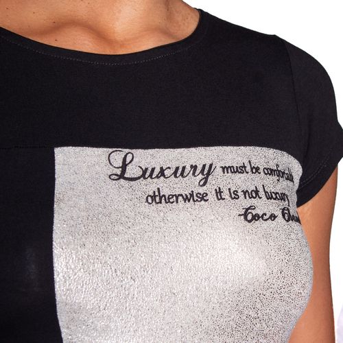 Blusa Feminina Sfigmos Luxury Preto