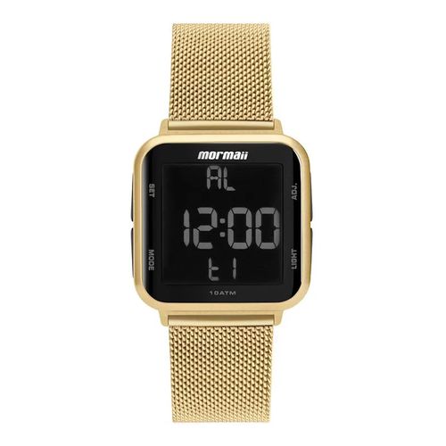 Relógio Feminino Mormaii Digital Mo6600ah/8d Dourado