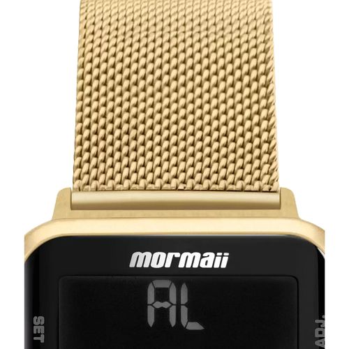 Relógio Feminino Mormaii Digital Mo6600ah/8d Dourado