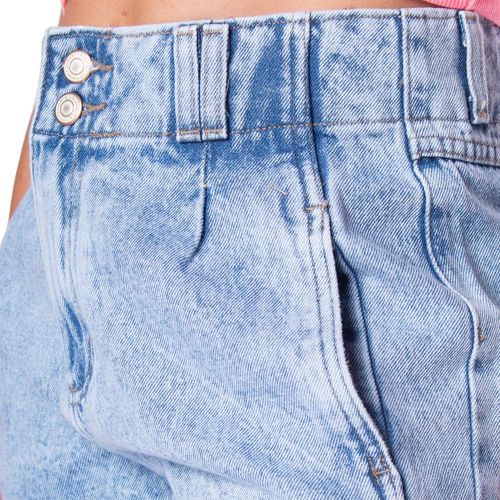 Short Jeans Feminino Sawary Azul