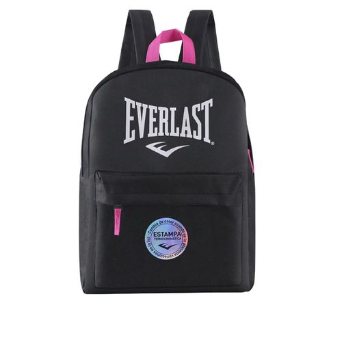 Mochila Unissex Everlast Thermo Preto/rosa
