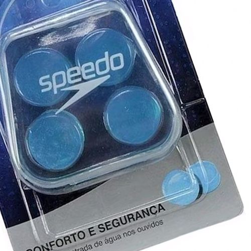 Protetor de Ouvido Speedo Soft Earplug Azul