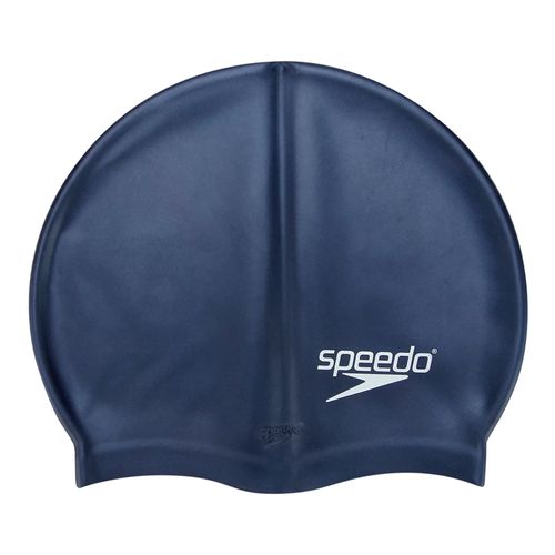 Touca de Natação Speedo Flat Cap em Silicone Marinho