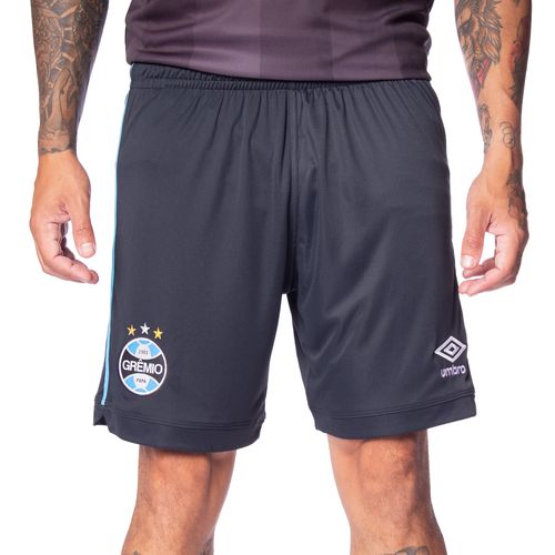 Calção Masculino Umbro Grêmio Oficial 1/2023 Preto