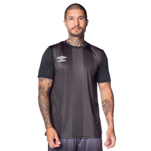 Camiseta Masculina Umbro Gridlines Preto