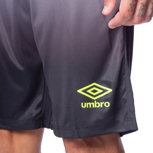 Calção Masculino Umbro Twr Degradê Preto/cinza