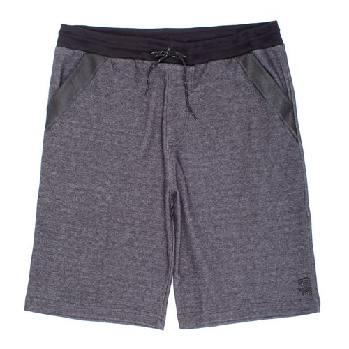 Bermuda Masculina Gangster Plus Size Moletom Preto