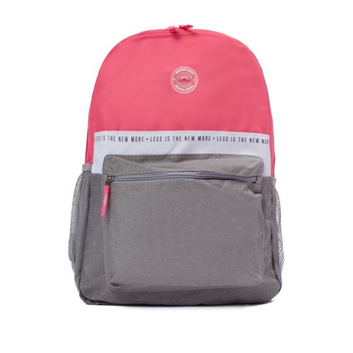 Mochila Feminina Clio Style New More Rosa/cinza