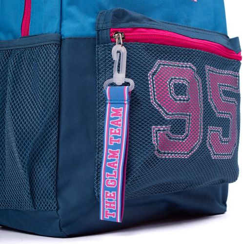 Mochila Unissex Clio Style Faboulous Azul/rosa