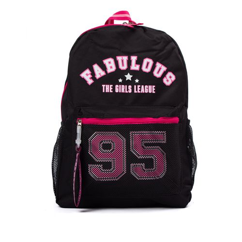 Mochila Unissex Clio Style Faboulous Preto/rosa