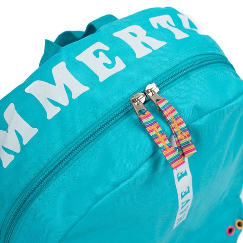 Mochila Unissex Clio Style Have Fun Turquesa