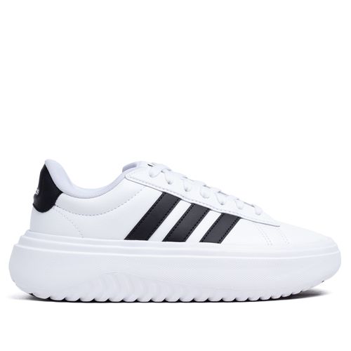 Tênis Feminino Adidas Grand Court Platform Branco/preto