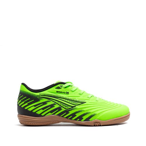 Chuteira Infantil Futsal Penalty Bravo 3 Verde/preto