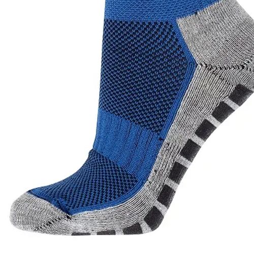 Meia Unissex Penalty Grip 33/38 Azul/branco