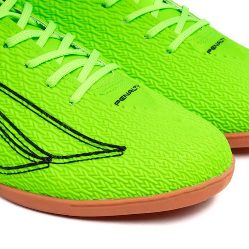Chuteira Futsal Masculina Penalty Bravo XXII Verde/preto