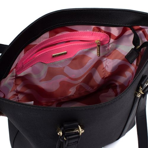 Bolsa Feminina Rafitthy Tiracolo Grande Preto