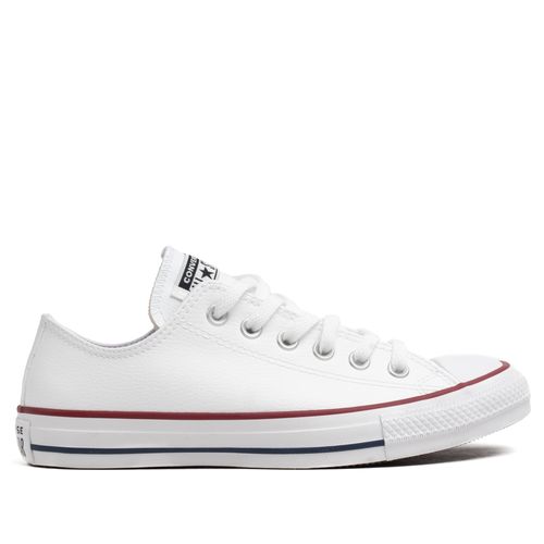 Tênis Converse Chuck Taylor All Star Branco/Vermelho/Marinho