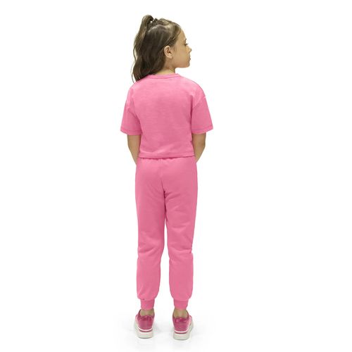 Conjunto Juvenil Rovitex Moletinho Rosa Neon