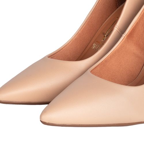 Sapato Feminino Vizzano Scarpin Bege