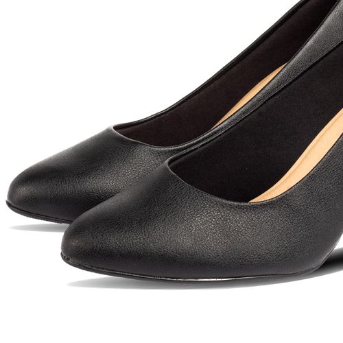 Sapato Feminino Modare com Salto Bloco Preto