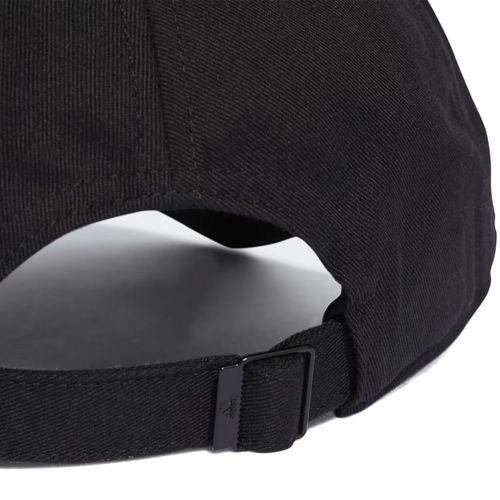 Boné Unissex Adidas 3 Listras Sarja Preto/branco