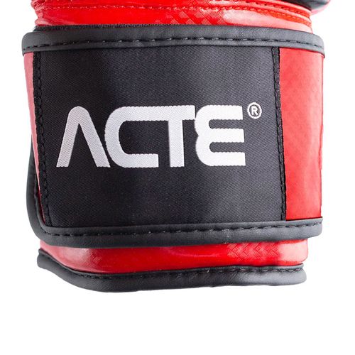 Luva Boxe Acte Sports Premium Vermelho/preto