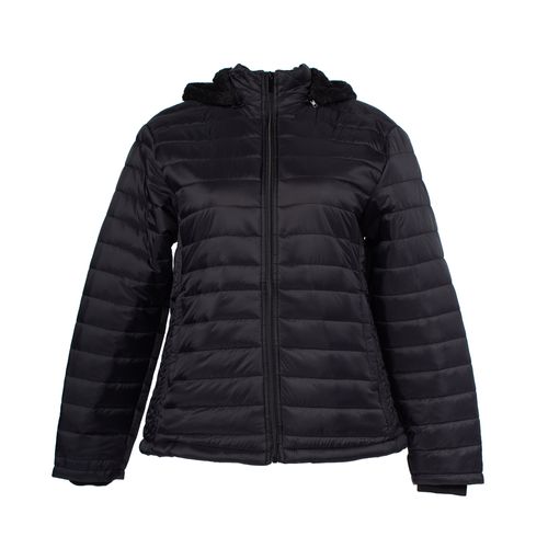 Jaqueta Puffer Feminina Sea Surf Plus Size Preto