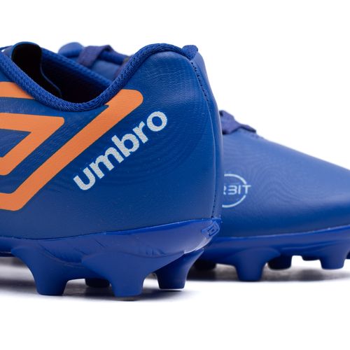 Chuteira Campo Infantil Umbro Orbit Jr Azul