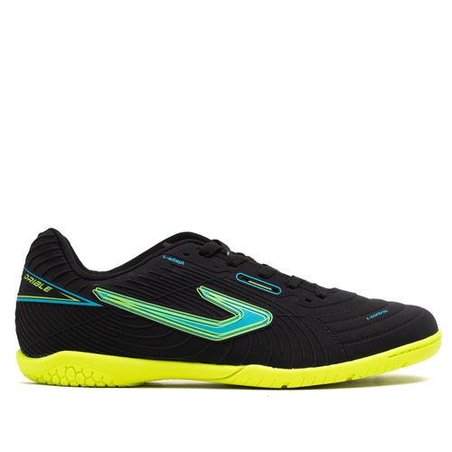 Chuteira Futsal Topper Drible Vl Preto/amarelo