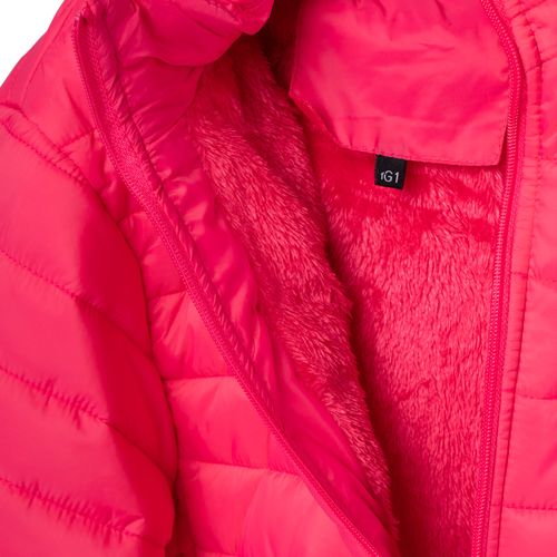 Jaqueta Puffer Feminina Sea Surf Plus Size Rosa
