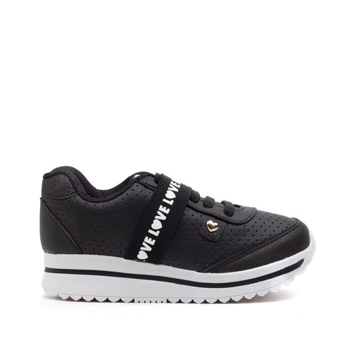 Tênis Infantil Club Happy Gloss Preto