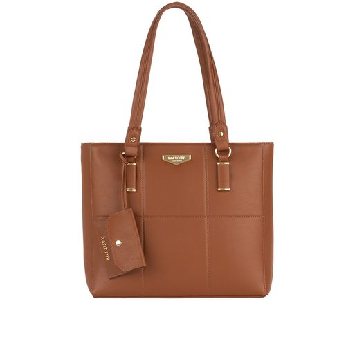 Bolsa Feminina Rafitthy Tote com Niqueleira Marrom