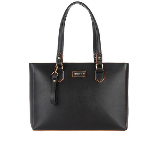 Bolsa Feminina Rafitthy Tote Grande Preto