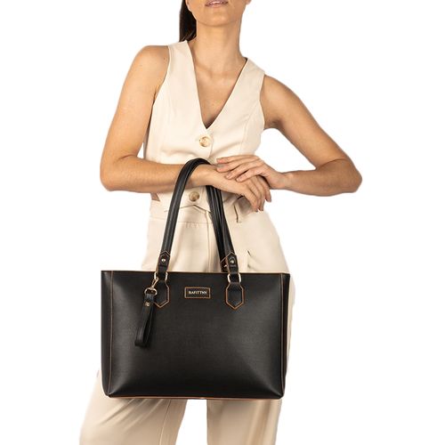 Bolsa Feminina Rafitthy Tote Grande Preto