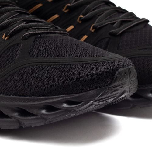Tênis Masculino Olympikus Cyber 4 Preto/dourado