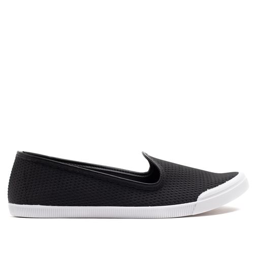 Sapatilha Feminina Moleca Texturizada Preto
