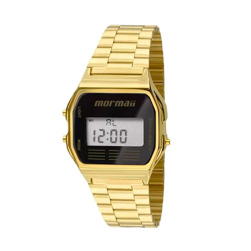 Relógio Feminino Mormaii Digital Mobj3808AB/4P Dourado
