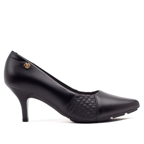 Scarpin Feminino Modare Detalhe Matelassê Preto