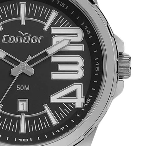 Relógio Masculino Condor Analógico CO2115mwf/k4p com Canivete Prata
