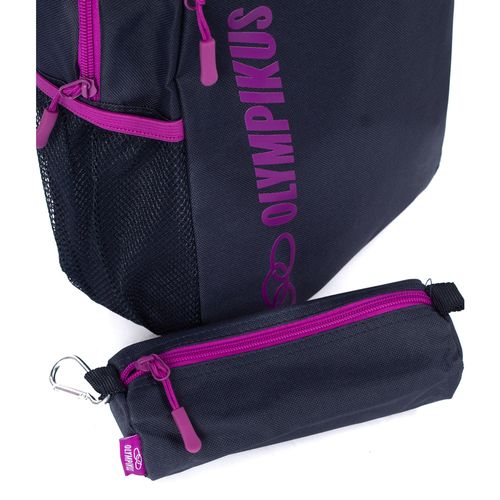 Mochila Unissex Olympikus Juvenil Marinho/roxo