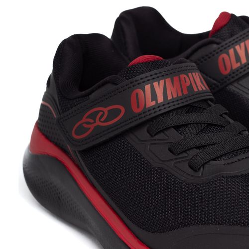 Tênis Infantil Olympikus Smash Preto/vermelho