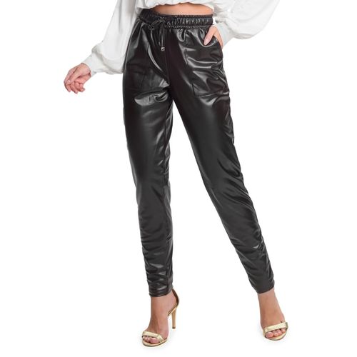 Calça Feminina Rovitex em PU Preto