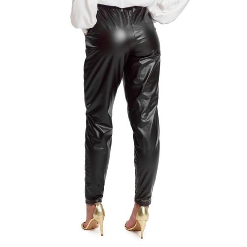 Calça Feminina Rovitex em PU Preto