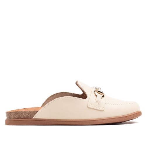 Mule Feminino Beira Rio Creme