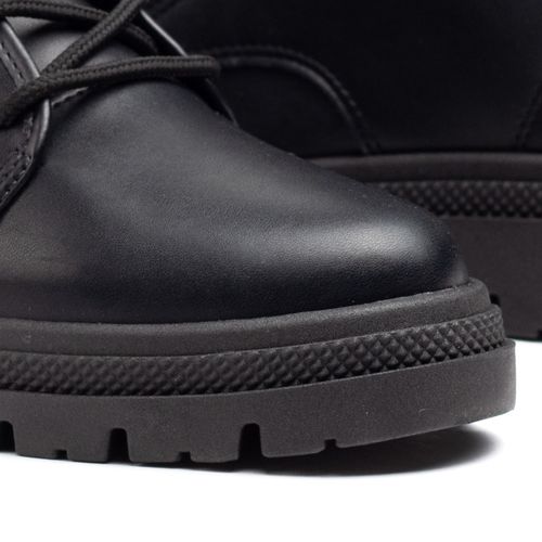 Coturno Feminino Moleca com Cadarço Preto