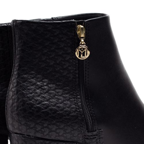 Bota Feminina Modare Cano Curto com Textura Preto