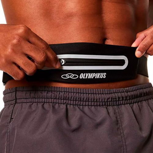 Pochete Unissex Olympikus Cinto de Corrida Performance Preto