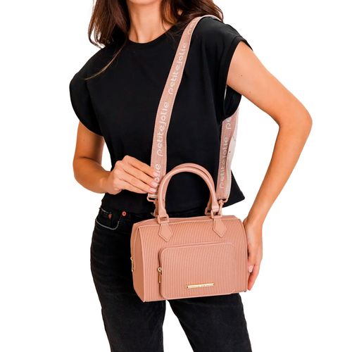 Bolsa Feminina Petite Jolie Lauren Caramelo