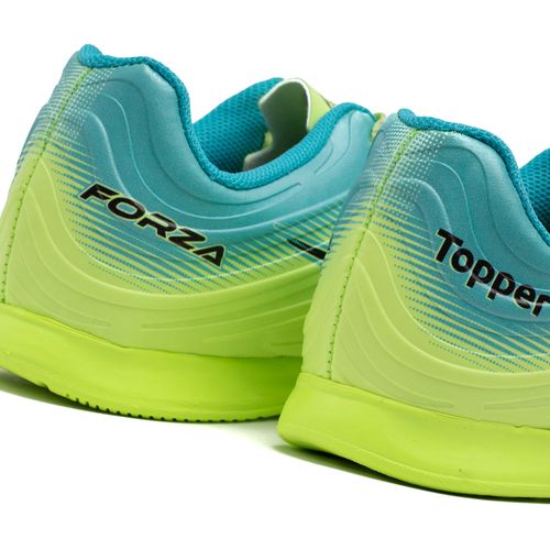 Chuteira Futsal Infantil Topper Forza III Verde